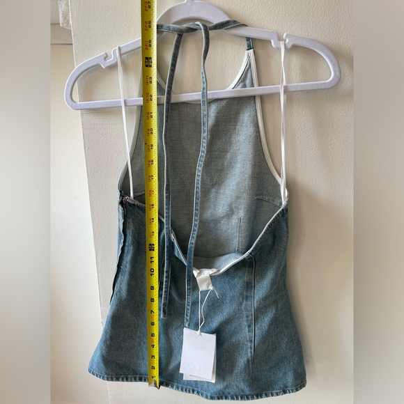 SOLD NWT COS organic cotton halter top - Picture 6 of 8